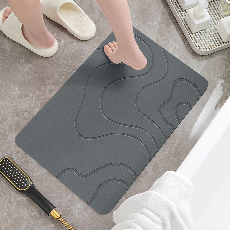 Alfombra Antideslizante de Diatomeas para Baño