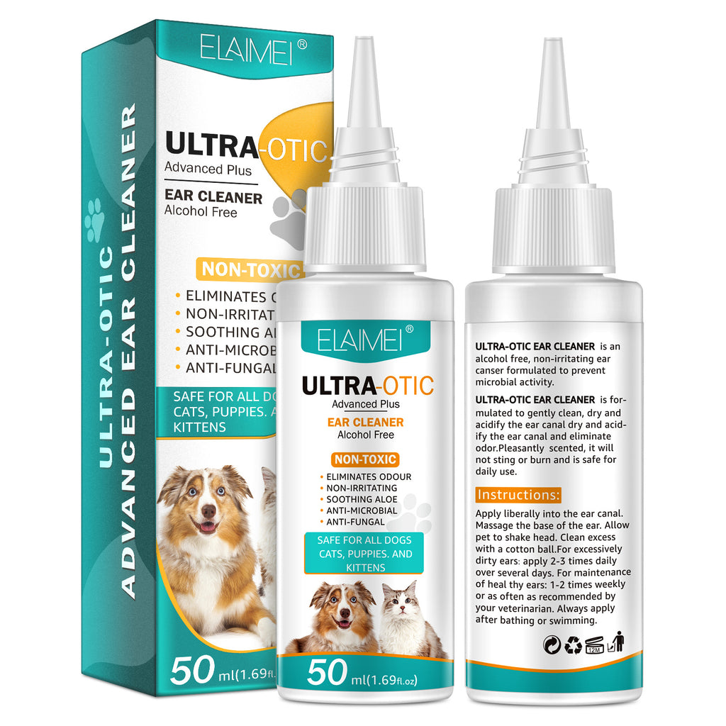 Limpiador de Oídos para Mascotas 50ml