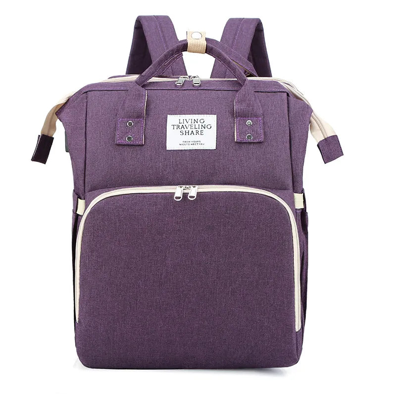 Pañalera Mochila de Gran Capacidad para Mamá
