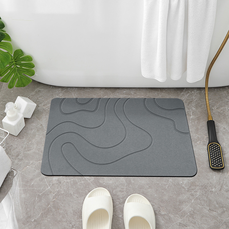 Alfombra Antideslizante de Diatomeas para Baño