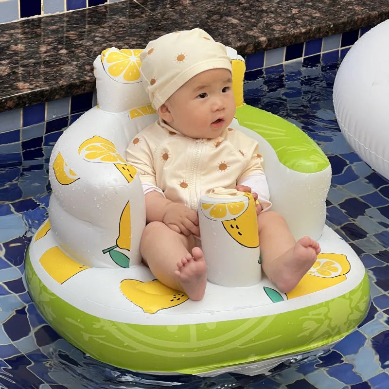 Silla Inflable para Bebé (Comedor y Baño)