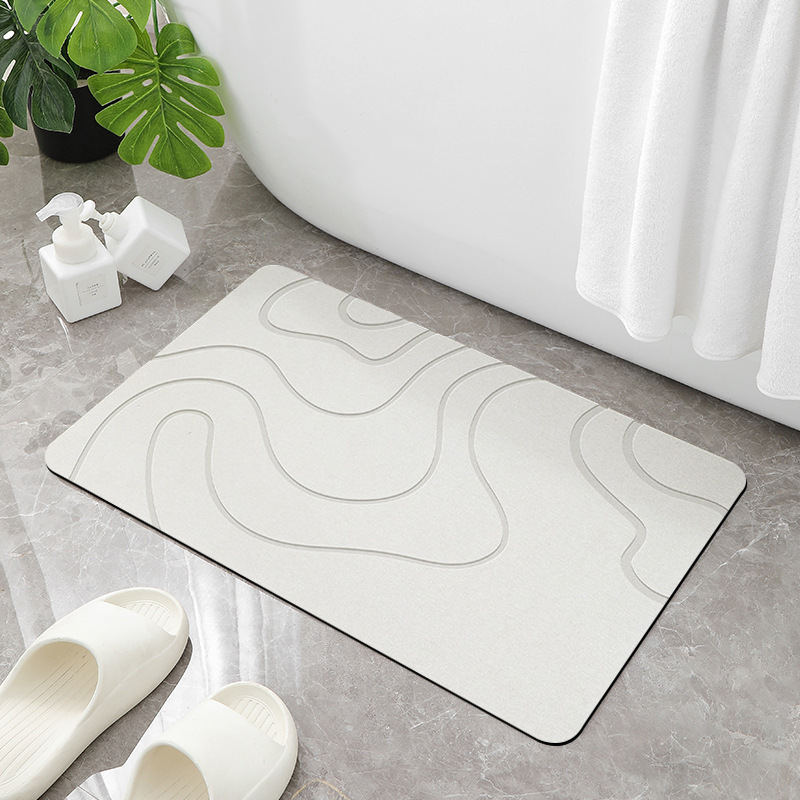 Alfombra Antideslizante de Diatomeas para Baño